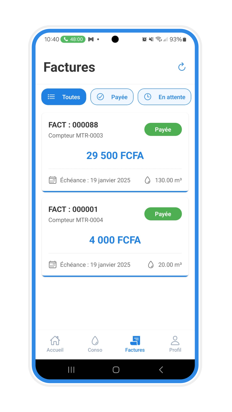 Gestion Simplifiée des Factures